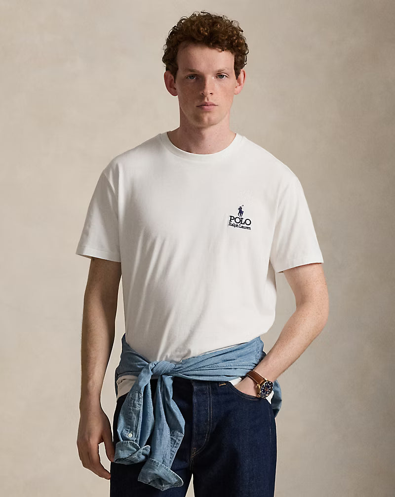 Classic Fit Logo Jersey T-Shirt