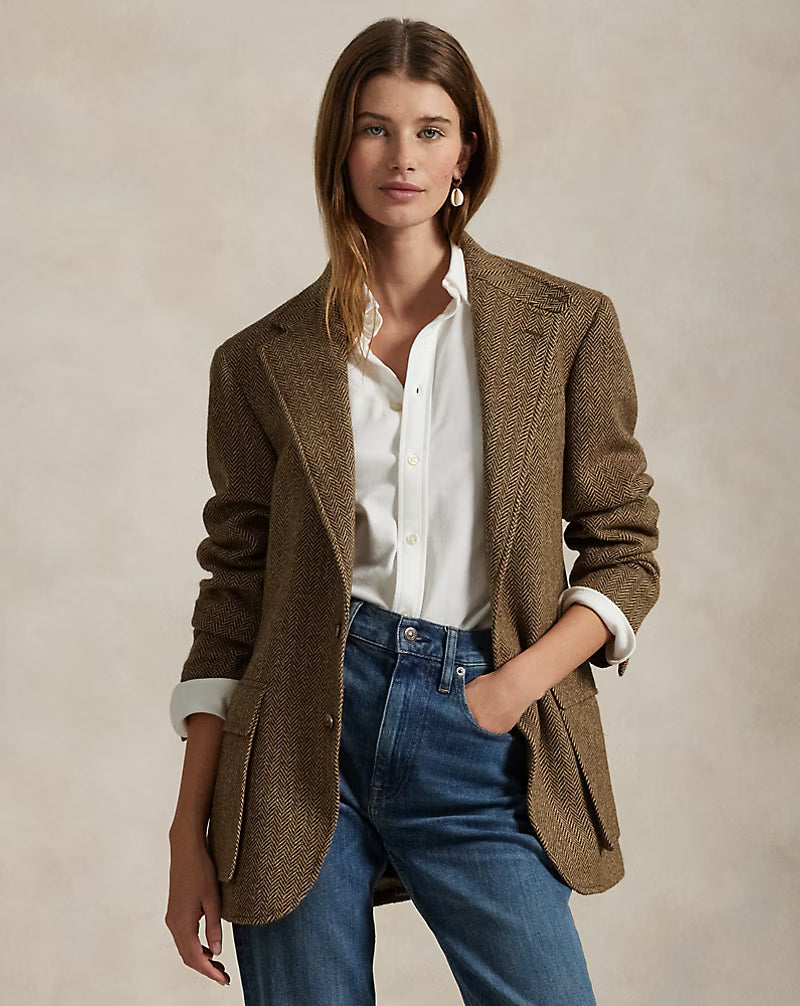 The RL67 Herringbone Tweed Jacket