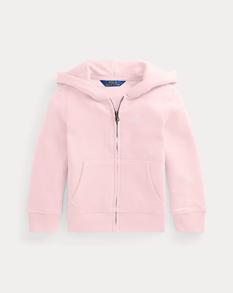 Cotton-Blend-Fleece Full-Zip Hoodie