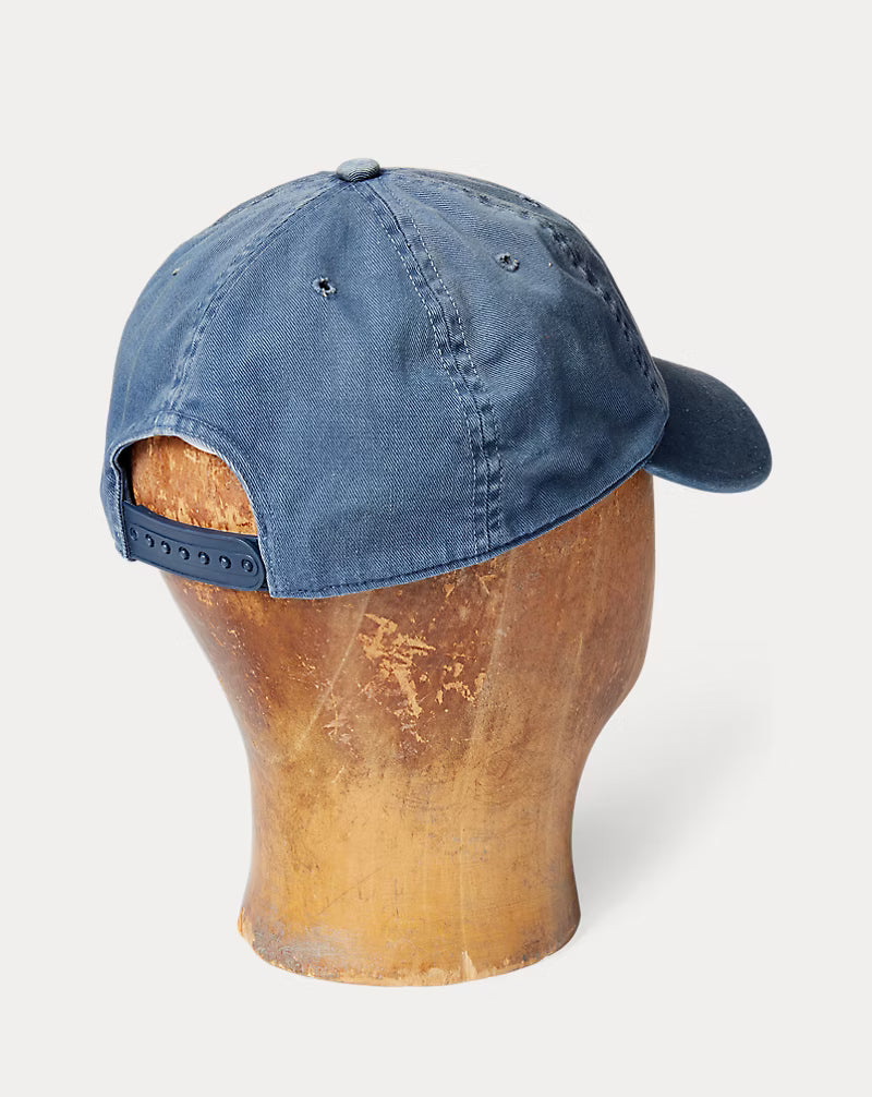 Winged-Logo Twill Ball Cap