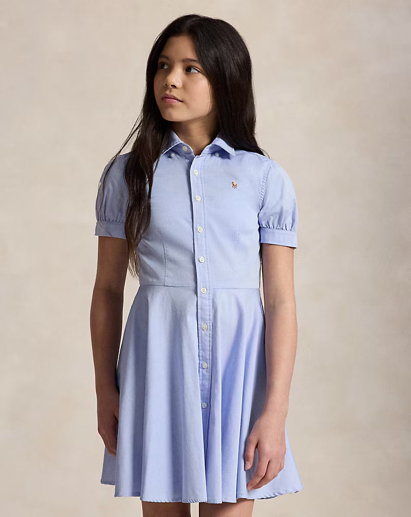 Cotton Oxford Shirtdress