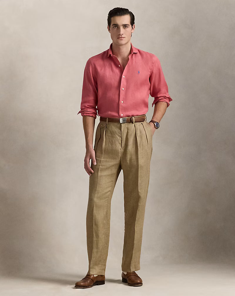 Classic Fit Linen Shirt