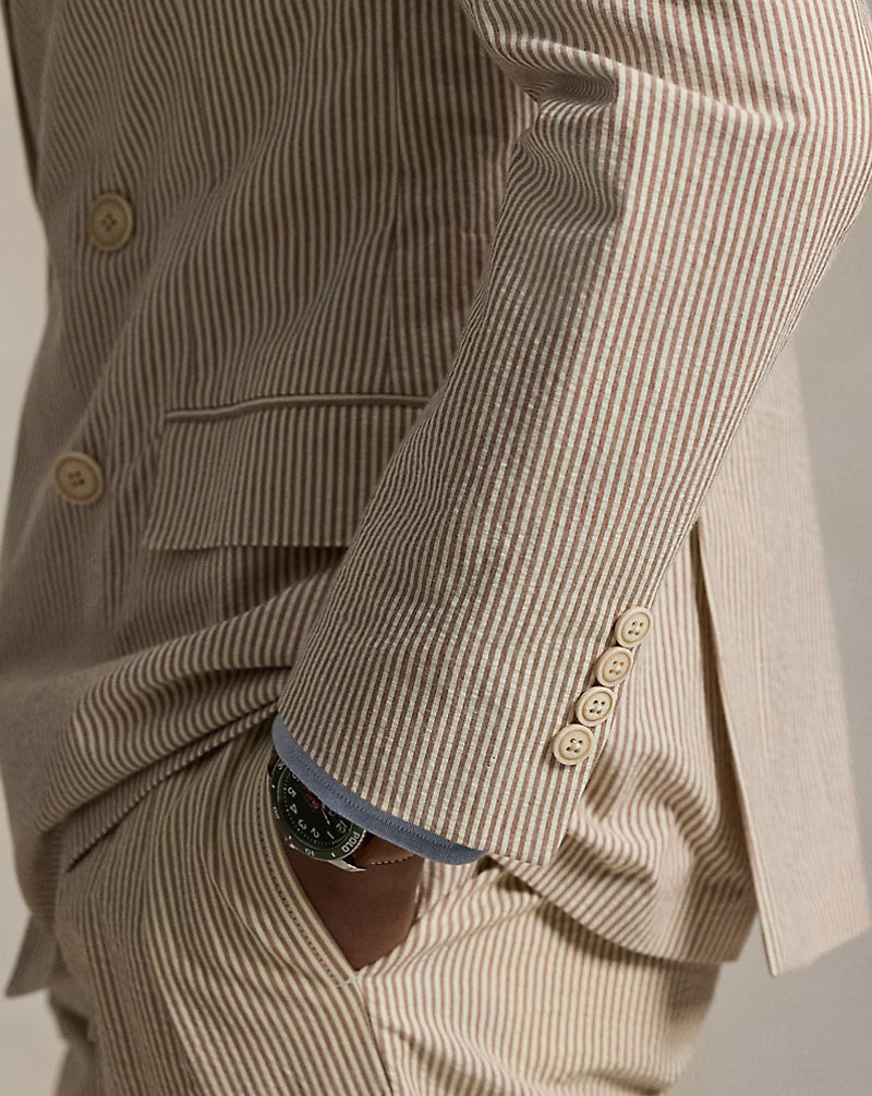 Polo Soft Tailored Fit Seersucker Jacket