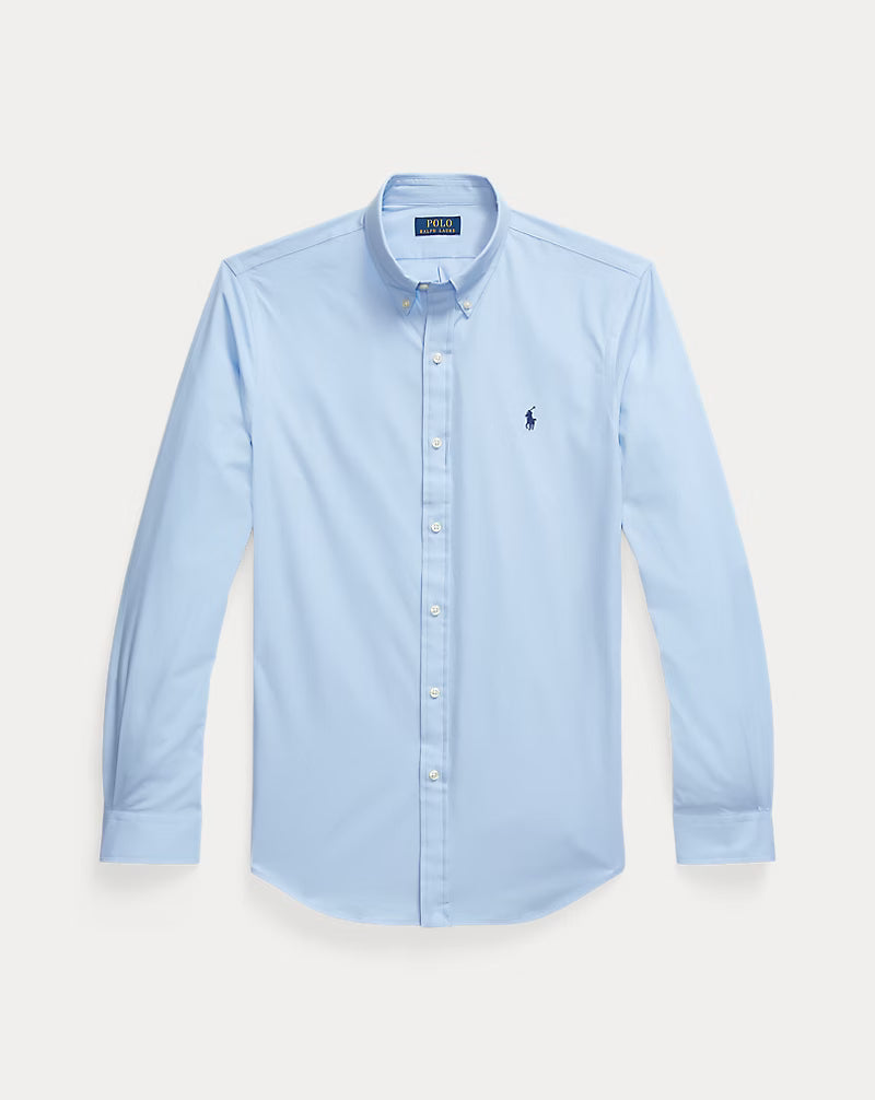Slim Fit Stretch Poplin Shirt