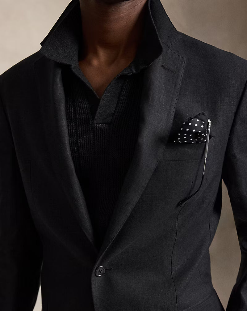 Polo Tailored Fit Linen Suit Jacket