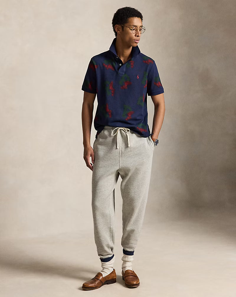 Classic Fit P-Wing Mesh Polo Shirt