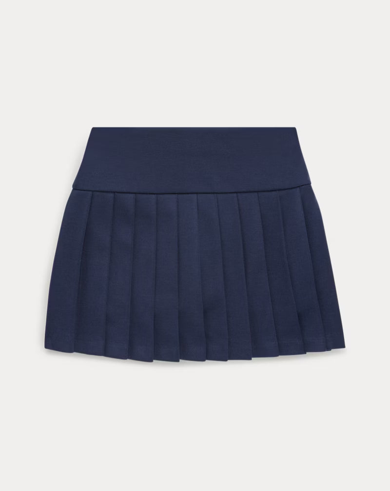 Pleated Ponte Skort