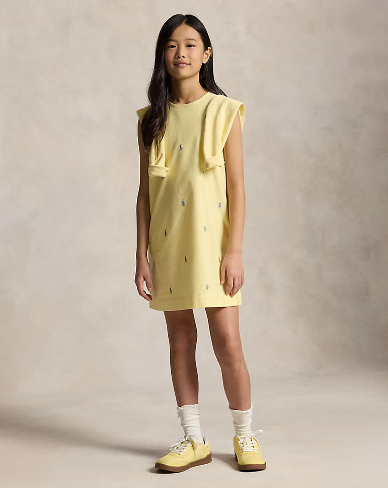 Polo Pony Cotton Oxford Dress