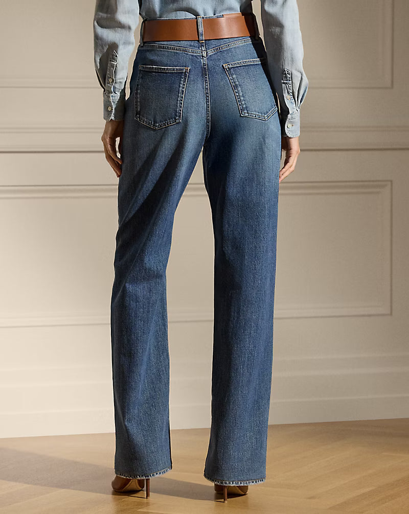 Novah High-Rise Wide-Leg Jean
