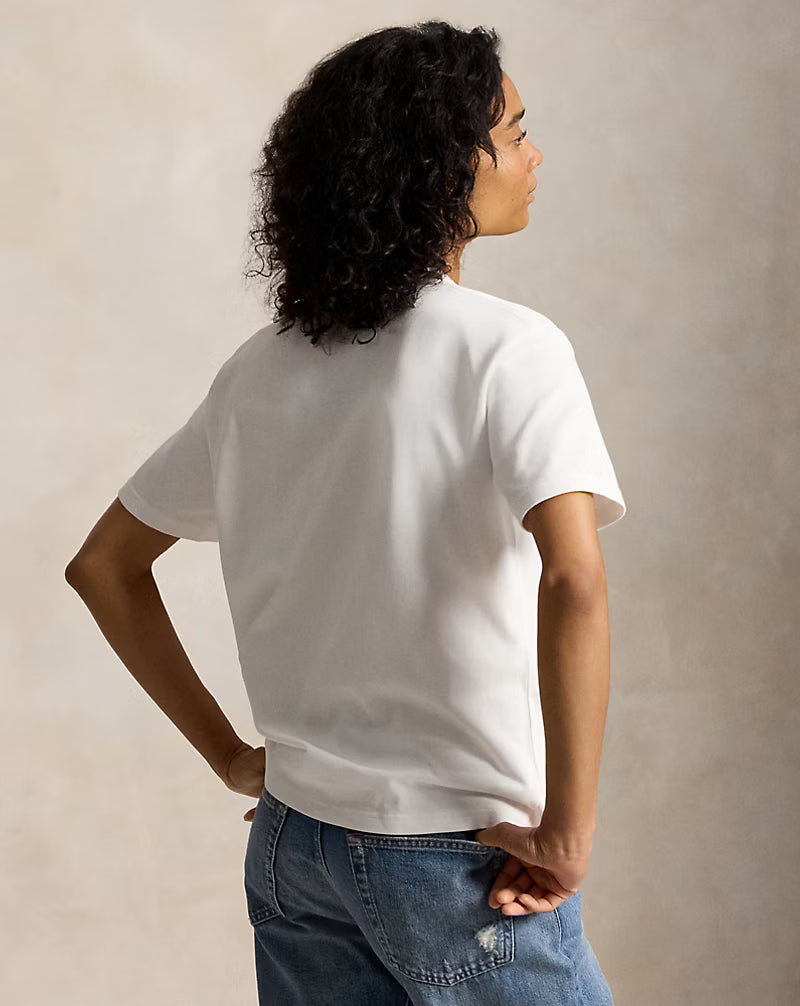Relaxed Fit Cotton Jersey Tee
