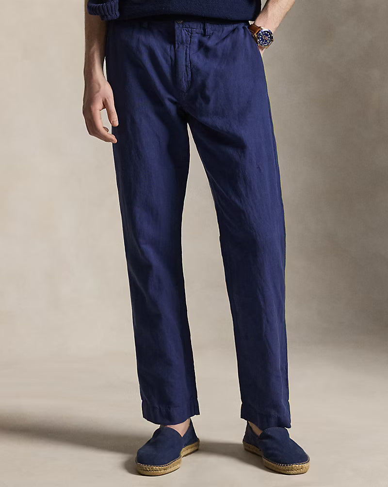 Bedford Classic Fit Linen-Cotton Pant