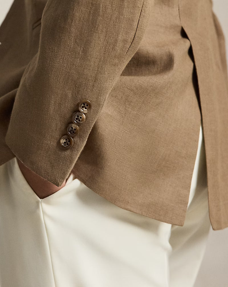 Polo Tailored Fit Linen Suit Jacket