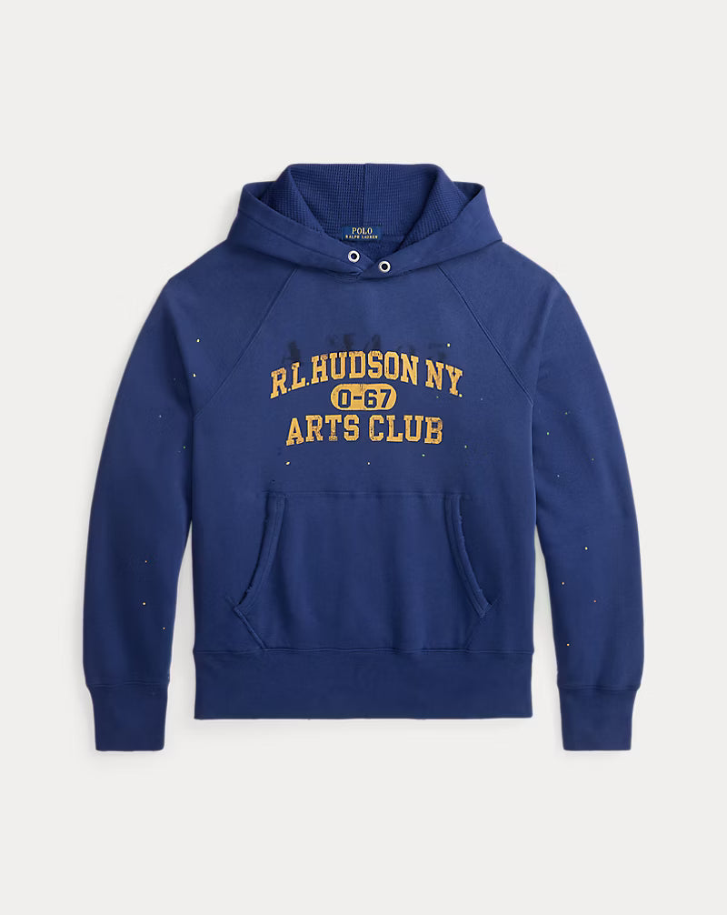 Vintage Fit Fleece Graphic Hoodie