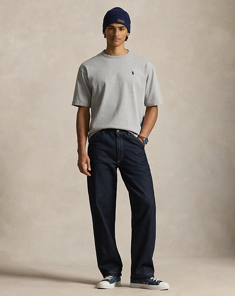 Relaxed Fit Jersey Crewneck T-Shirt