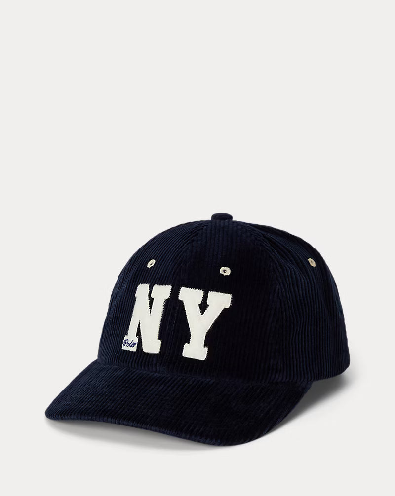 NY Patch Corduroy Ball Cap