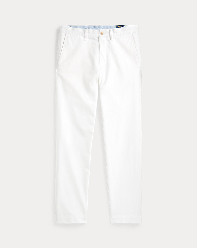 Stretch Straight Fit Washed Chino Pant