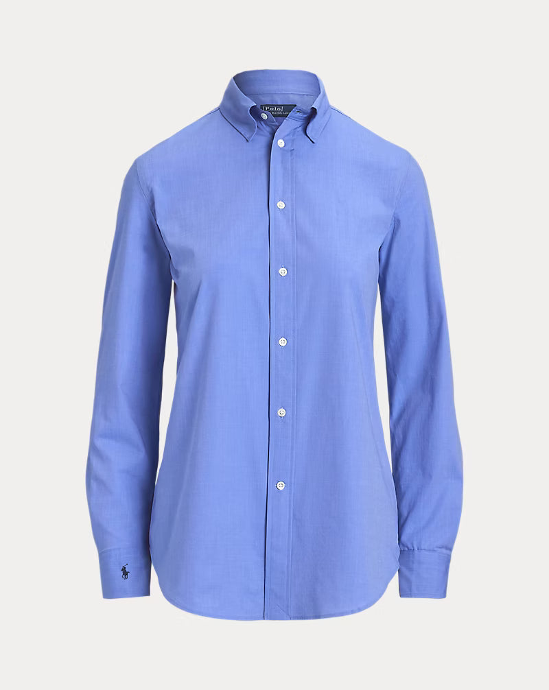 End-On-End Stretch Slim Fit Cotton Shirt
