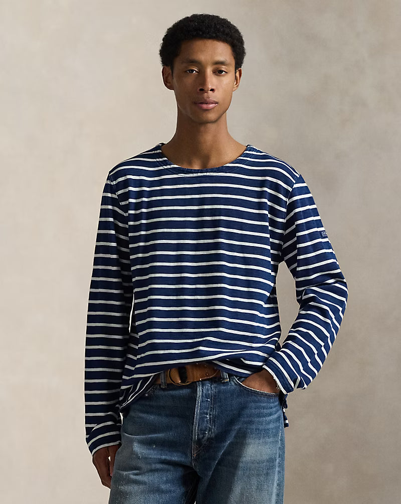 Classic Fit Striped Jersey T-Shirt