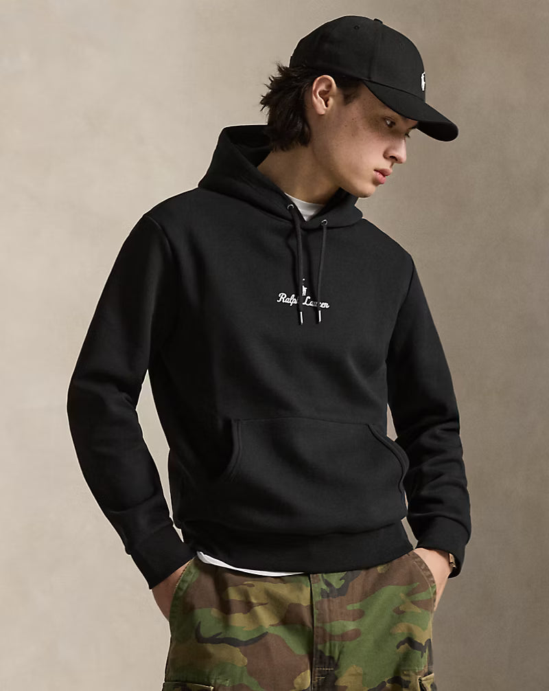 Logo Double-Knit Hoodie