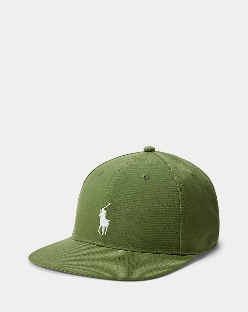 Twill High-Crown Ball Cap