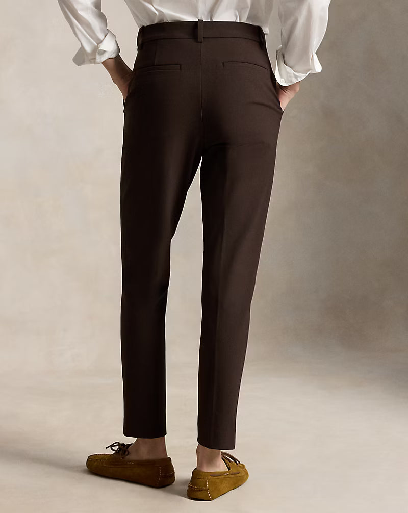 Stretch-Cotton Blend Slim Pant