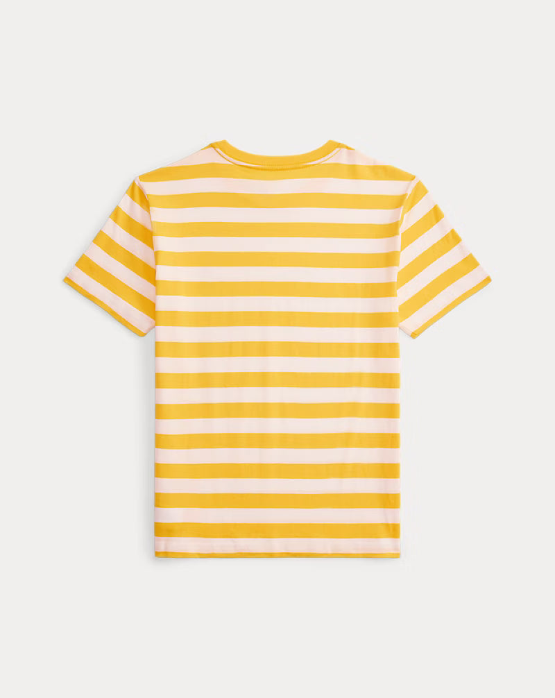 Striped Cotton Jersey Tee