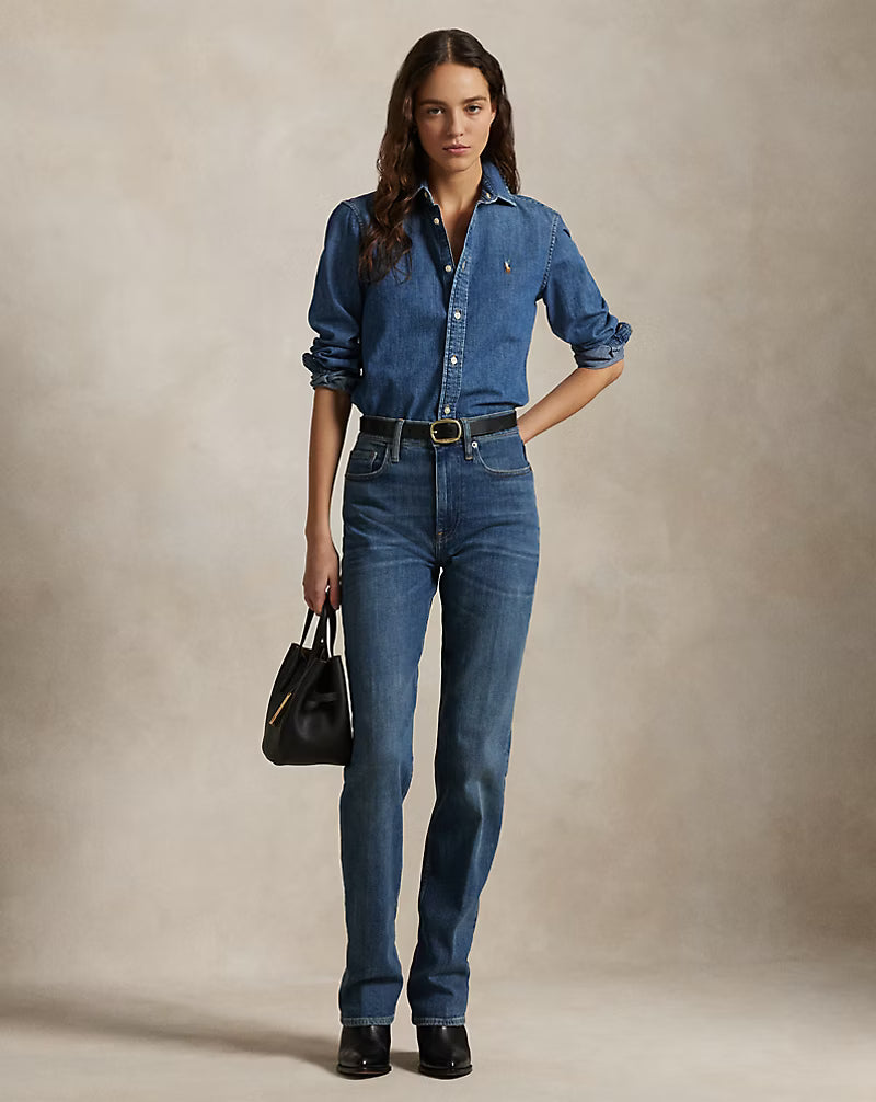 High-Rise Straight Jean