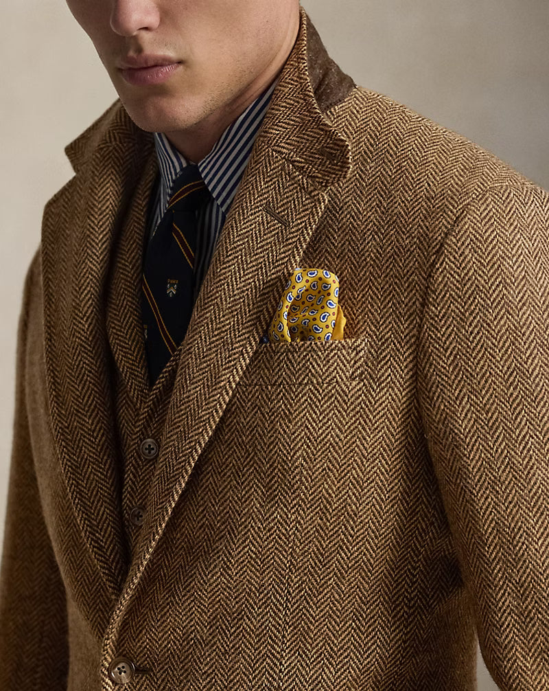 The RL67 Herringbone Tweed Jacket