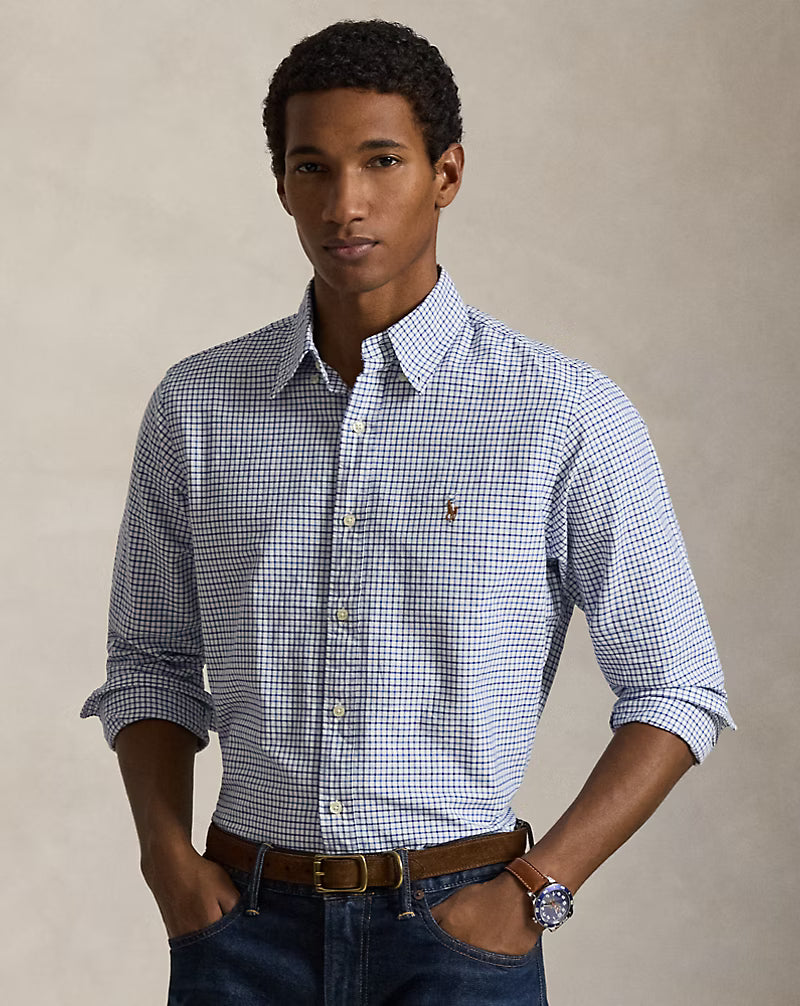 Classic Fit Tattersall Oxford Shirt