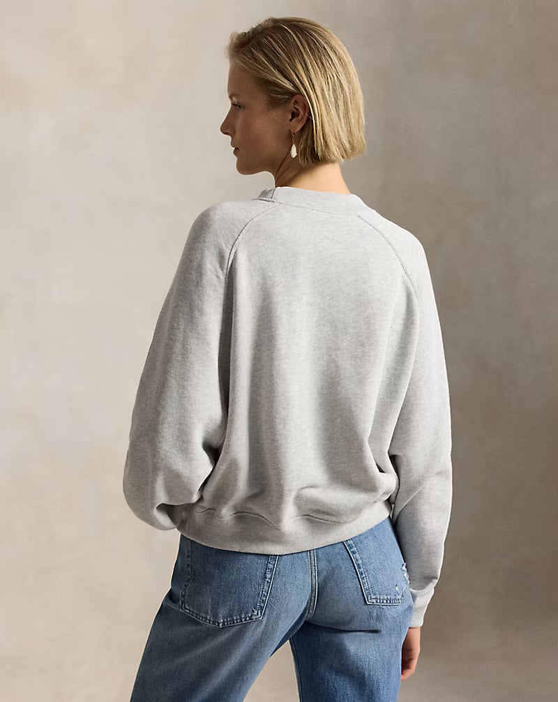 Polo Bear Lightweight Fleece Crewneck