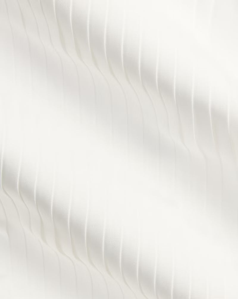 Pleated-Bib French Cuff Tuxedo Shirt