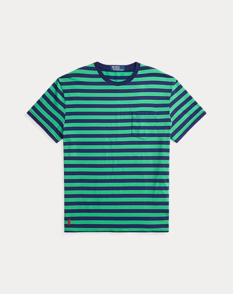 Classic Fit Striped Jersey T-Shirt