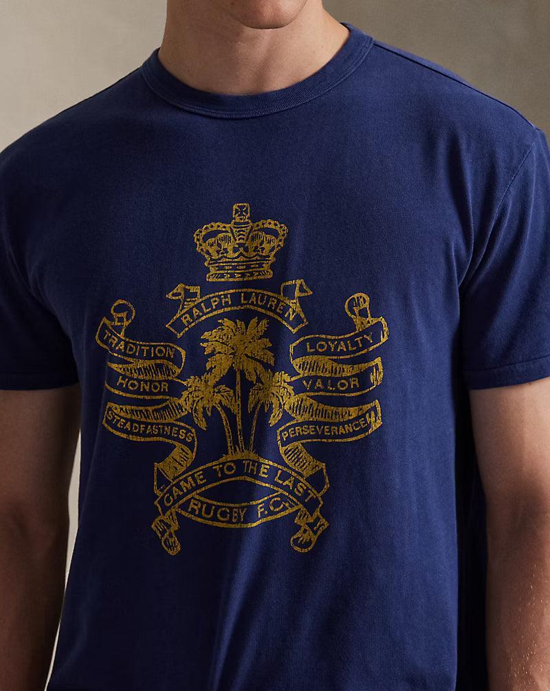 Classic Fit Jersey Graphic T-Shirt