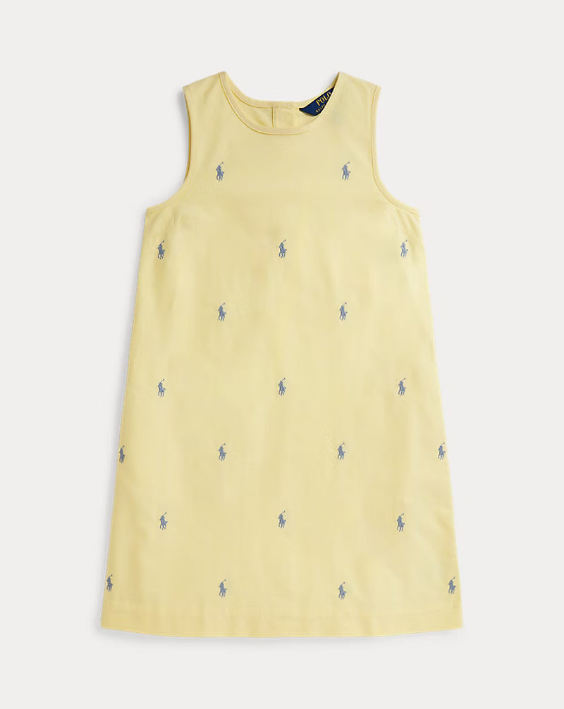 Polo Pony Cotton Oxford Dress