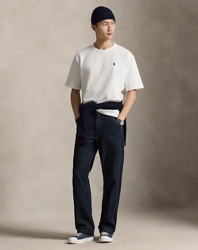 Relaxed Fit Jersey Crewneck T-Shirt