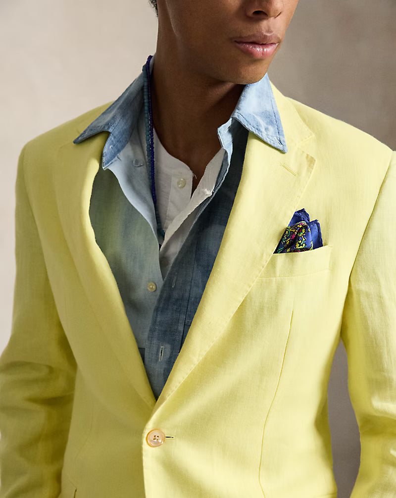 Polo Tailored Fit Linen Suit Jacket