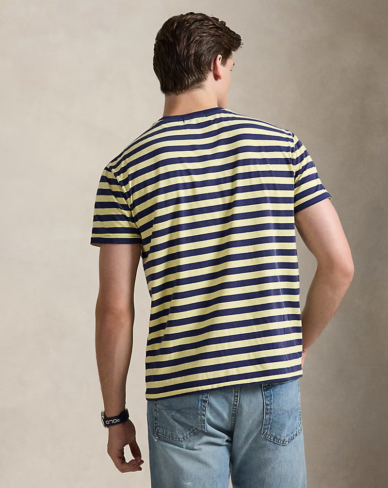 Classic Fit Striped Jersey T-Shirt