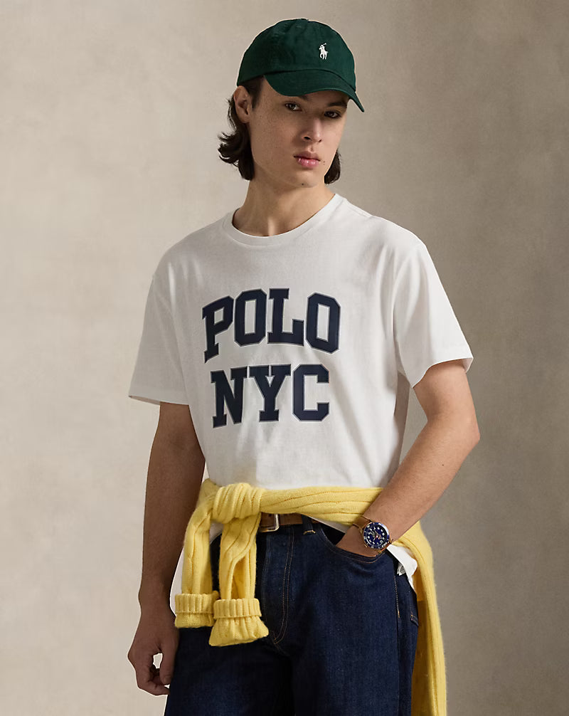 Classic Fit Jersey Graphic T-Shirt