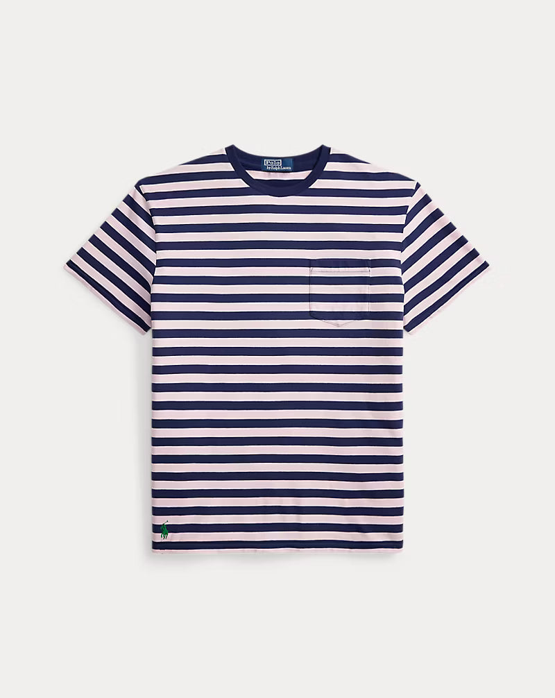Classic Fit Striped Jersey T-Shirt