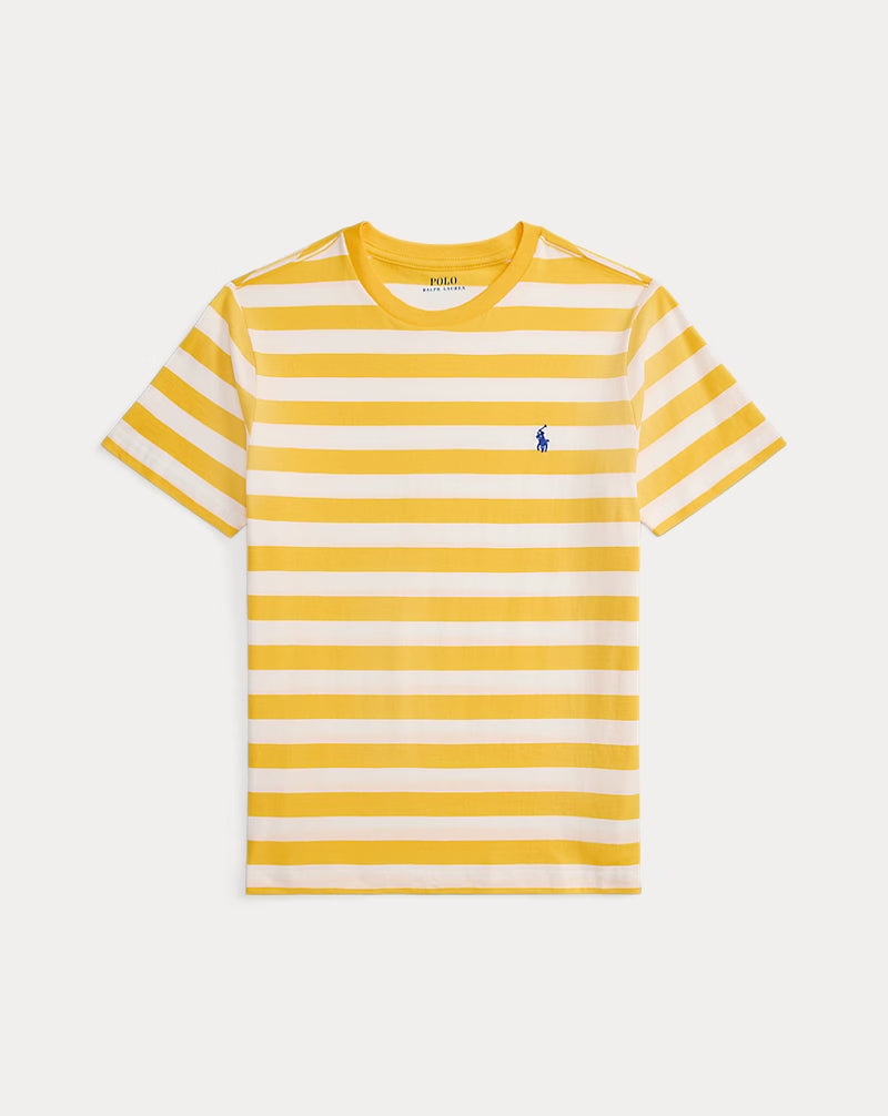 Striped Cotton Jersey Tee