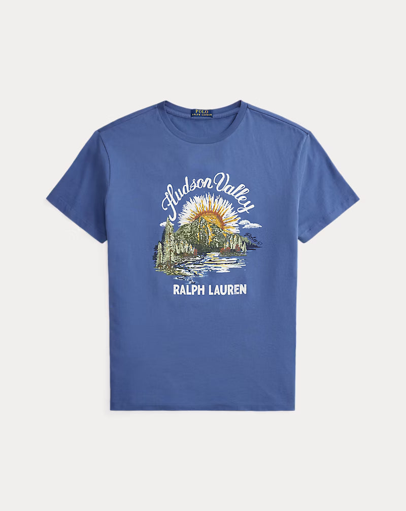 Classic Fit Jersey Graphic T-Shirt
