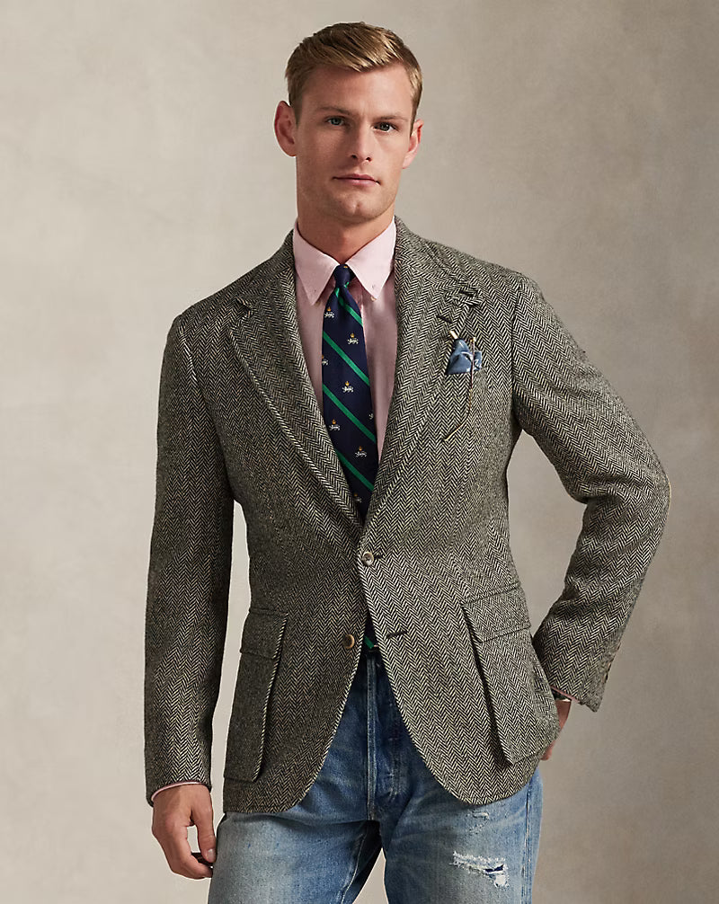 The RL67 Herringbone Tweed Jacket