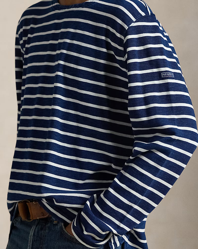 Classic Fit Striped Jersey T-Shirt