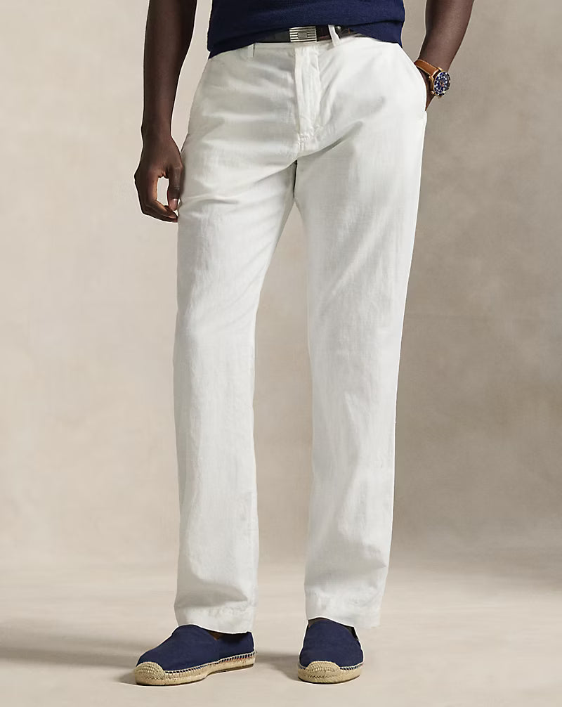 Bedford Classic Fit Linen-Cotton Pant