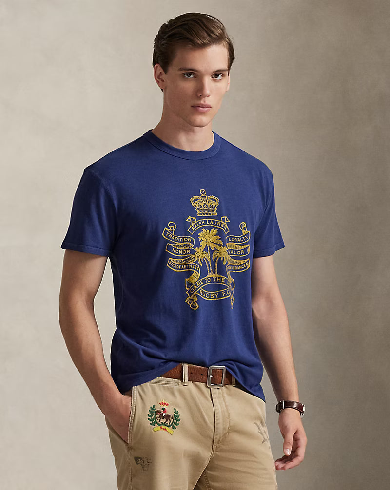 Classic Fit Jersey Graphic T-Shirt