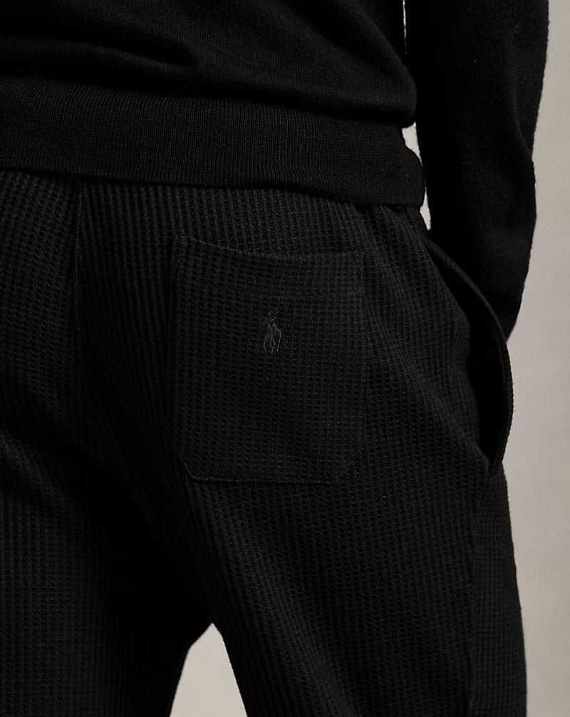 Waffle-Knit Fleece Sweatpant