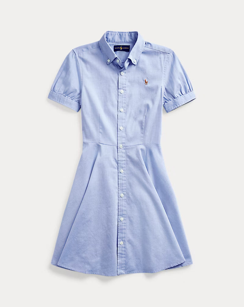 Cotton Oxford Shirtdress