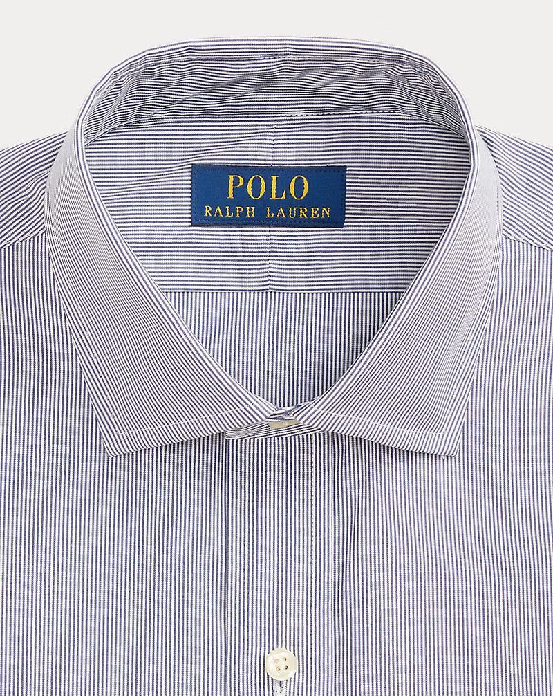 Custom Fit Striped Poplin Shirt