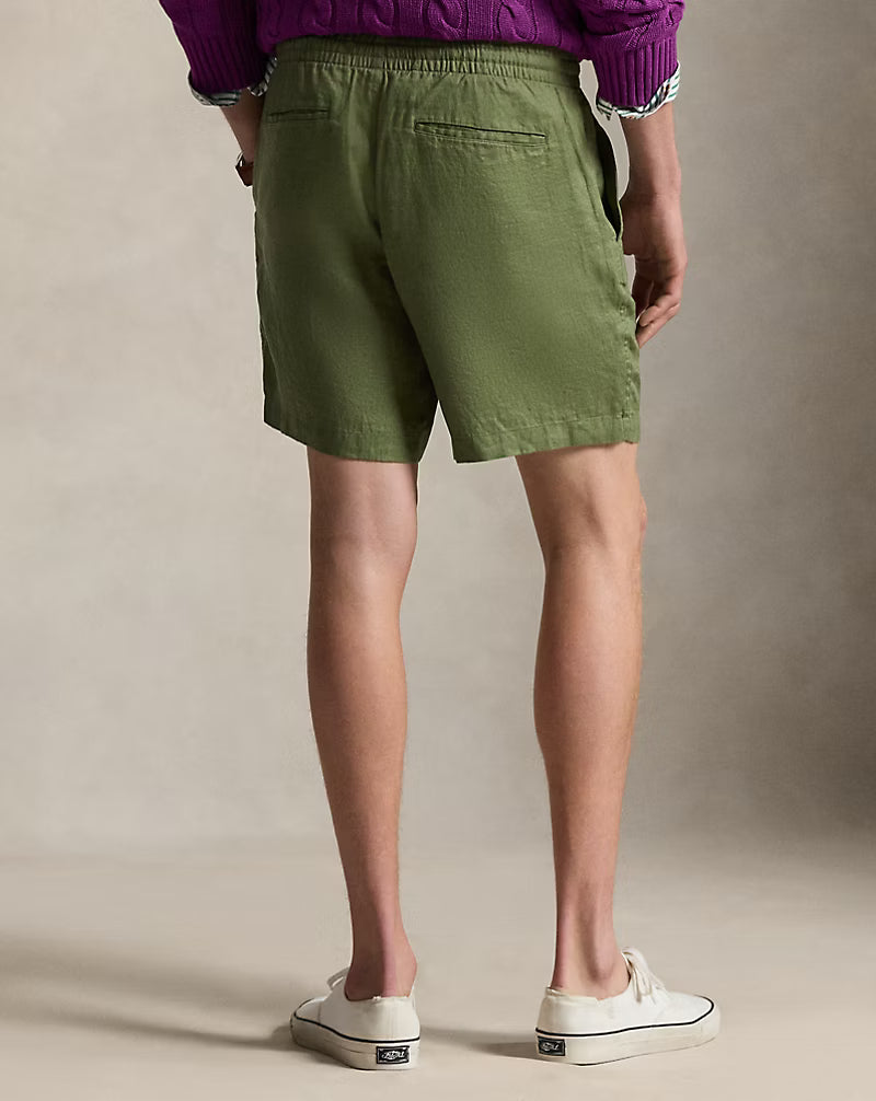 6-Inch Polo Prepster Linen Short