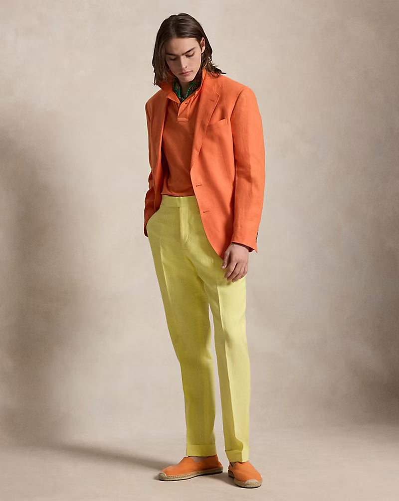 Polo Tailored Fit Linen Suit Jacket